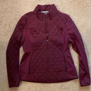 ATHLETA jacket, XL, burgundy